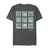 Mens Short Sleeve Super Mario Graphic T-Shirt