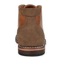 Vance Co Mens Franco Block Heel Chukka Boots