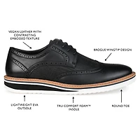 Vance Co Warrick Mens Wing Closed Toe Loafers