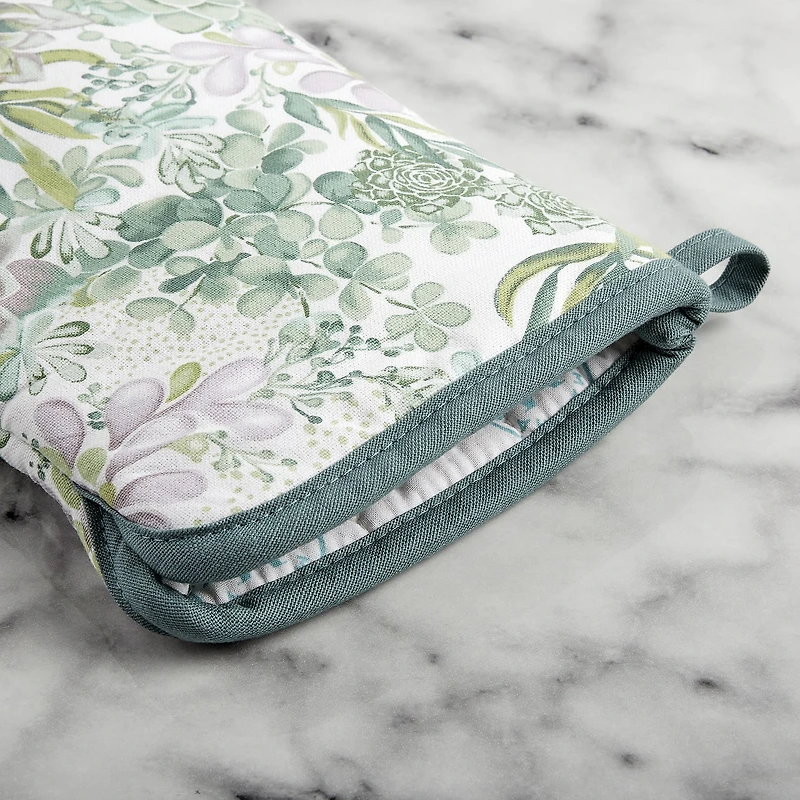 Martha Stewart Succulents 2-pc. Oven Mitt Set