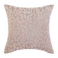 Regal Home Cut Leaf 20x20 Square Throw Pillow