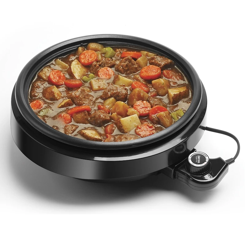 Aroma ASP-137B 3-Qt. 3-In-1 Grillet, Black
