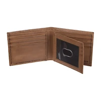 J. Ferrar Mens Extra Capacity Rfid Blocking Bifold Wallet