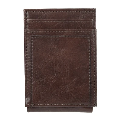 J. Ferrar Mens Magnetic Rfid Blocking Front Pocket Wallet