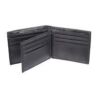 J. Ferrar Mens Extra Capacity Rfid Blocking Slim Fold Wallet