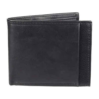 J. Ferrar Mens Extra Capacity Rfid Blocking Slim Fold Wallet