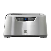 Kenmore Elite 4-Slice Auto-Lift Long Slot Toaster, Stainless Steel