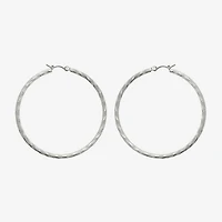 Mixit Womens 55mm Hoop Earrings