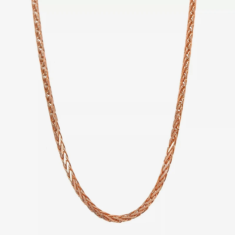 14K Gold Wheat Chain Necklace