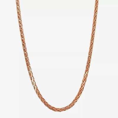 14K Gold Wheat Chain Necklace