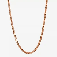 14K Gold Wheat Chain Necklace