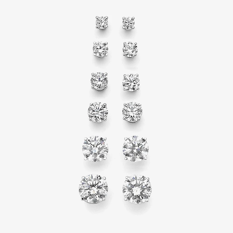 Ever Star 3/4 CT. T.W. Lab-Grown (G / SI1-SI2) Diamond 10K or 14K Gold Round Stud Earrings