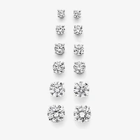 ( G/SI1-SI2 ) 1/4 CT. T.W. Lab-Grown Diamond 14K Gold Round Stud Earrings