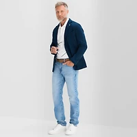 St. John's Bay Mens Stretch Fabric Classic Fit Blazer