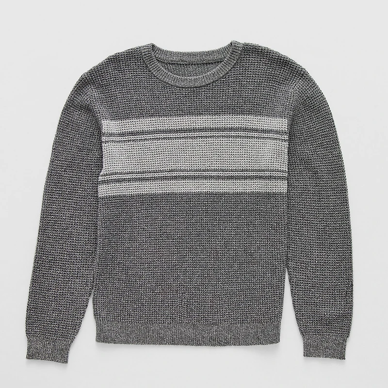 Thereabouts Little & Big Kid Boys Crew Neck Long Sleeve Pullover Sweater