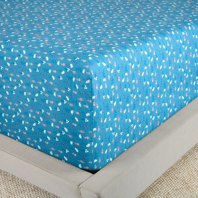Home Expressions Cool and Crisp Cotton Percale Sheet Set