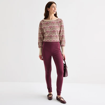 St. John's Bay Womens Skinny Pull-On Pant