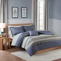Intelligent Design James Complete Bed Set including Sheets with decorative pillow