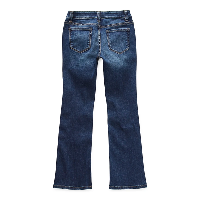Thereabouts Little & Big Kid Girls Adjustable Waist Stretch Fabric Superflex Bootcut Jean