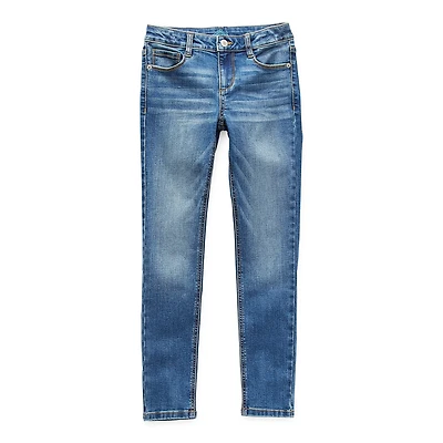 Thereabouts Superflex Little & Big Kid Girls Adjustable Waist Stretch Fabric Skinny Fit Denim Jean