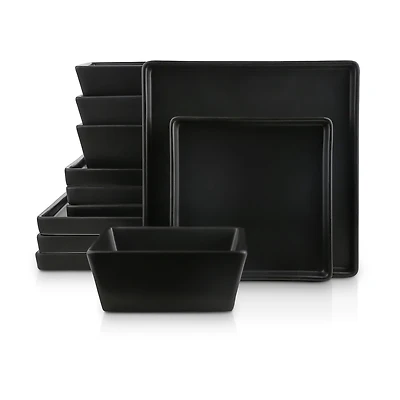 Stone + Lain Grace 12 Piece Dinnerware Set