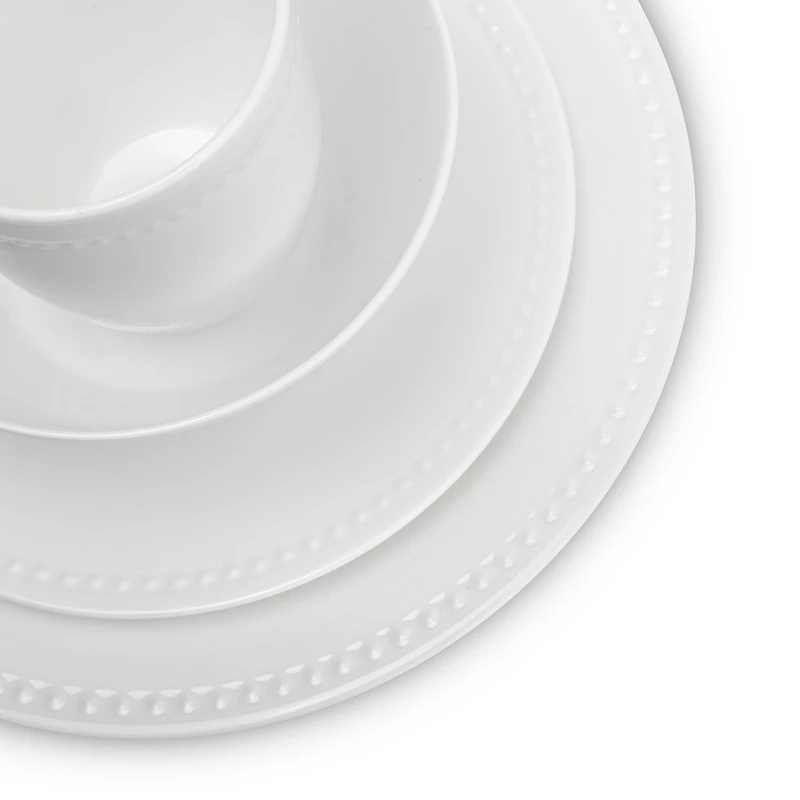 Stone + Lain Ava 16 Piece Bone China Dinnerware Set