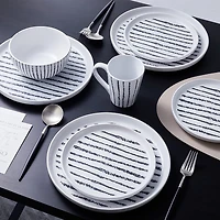 Stone + Lain Nova 16-pc. Stoneware Dinnerware Set