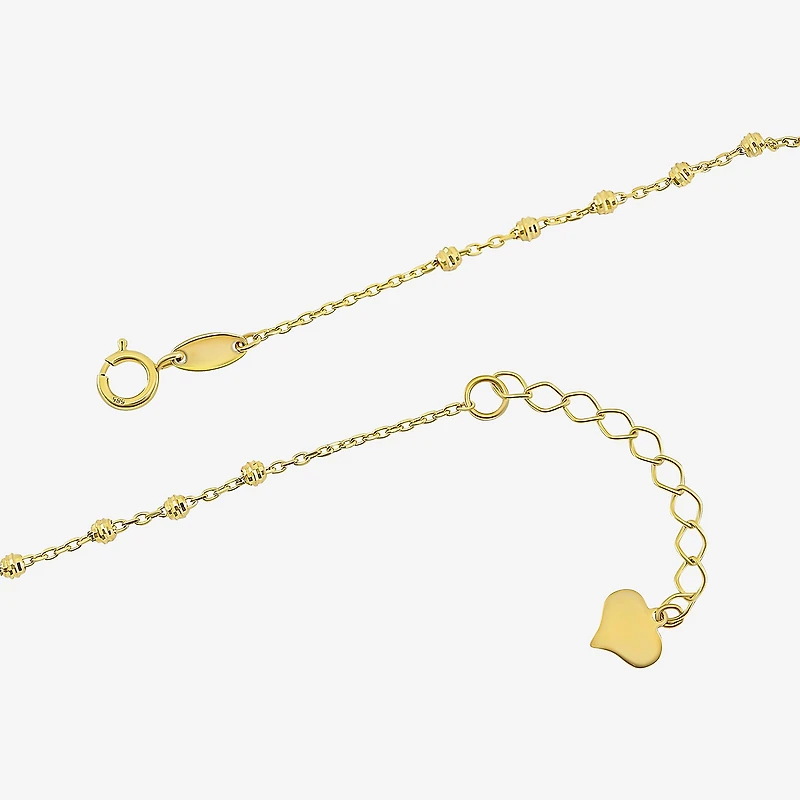 Womens 14K Gold 17 Inch Pendant Necklace