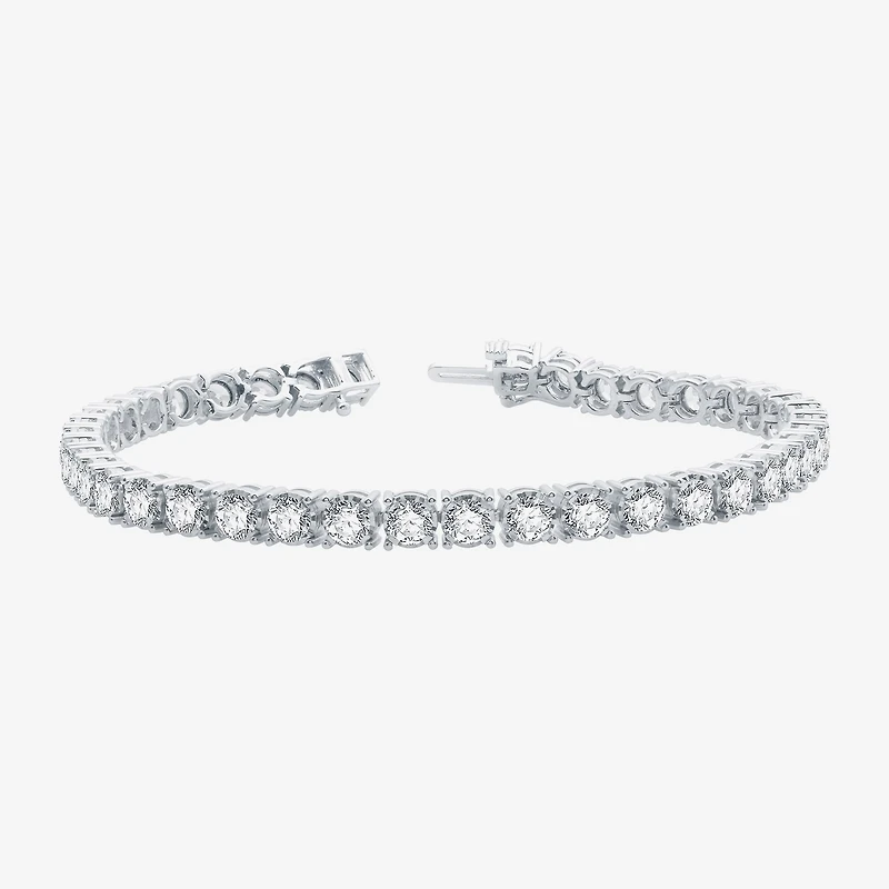 8 Ct.T.W. Womens Natural Diamond 10K Gold 7.5 Inch Tennis Bracelet