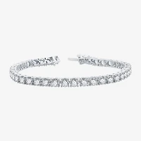 8 Ct.T.W. Womens Natural Diamond 10K Gold 7.5 Inch Tennis Bracelet