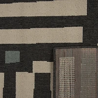 LR Home Graphic Print 24"X36" Indoor Outdoor Rectangular Accent Rug
