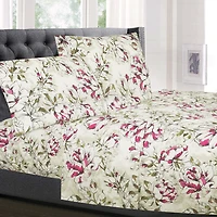 Sweet Home Collection™ Dolce Printed Sheet Set, Double Brushed Microfiber