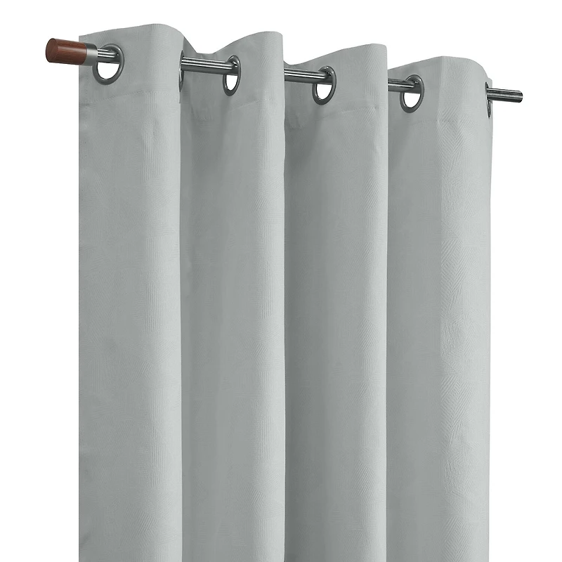 Thermaplus Margot Grommet Top Energy Saving 100% Blackout Single Curtain Panel