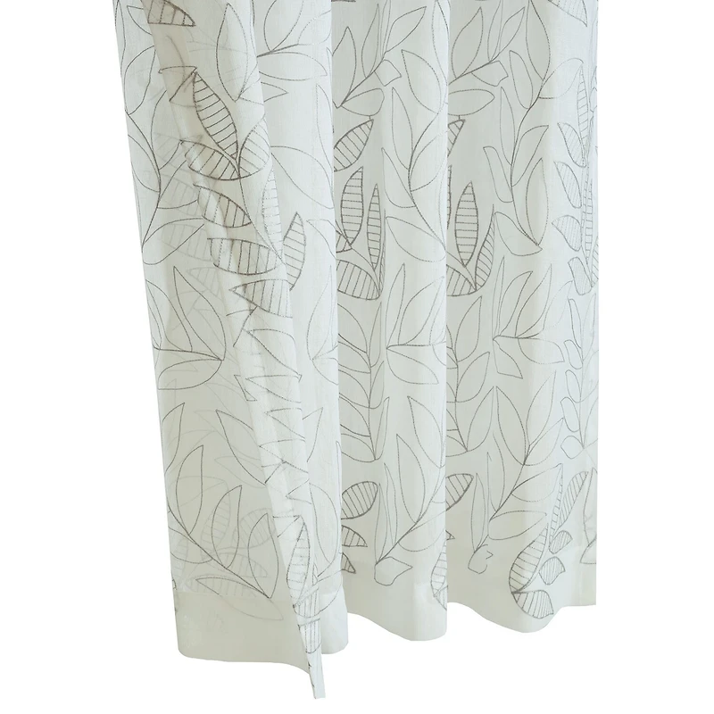 Habitat Valentina Grommet Top Sheer Single Curtain Panel