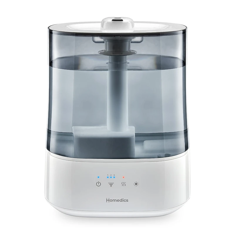 HoMedics Top-Fill Warm + Cool 60hr Ultrasonic Humidifier