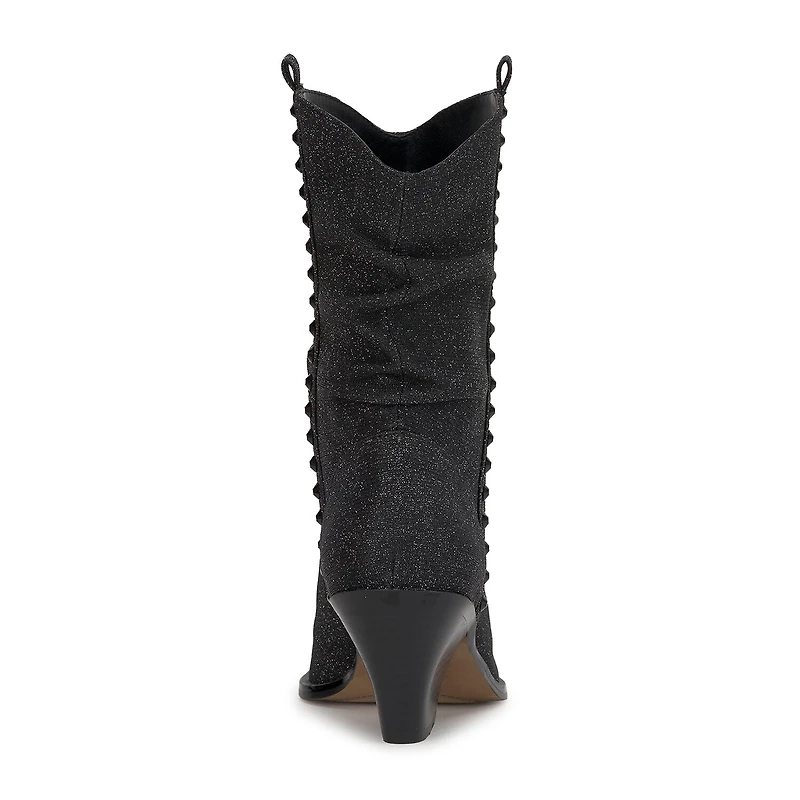 JS Jessica Simpson Womens Zolini Stacked Heel Cowboy Boots