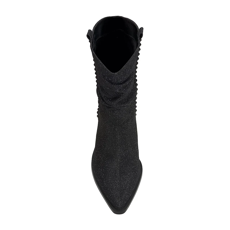 JS Jessica Simpson Womens Zolini Stacked Heel Cowboy Boots