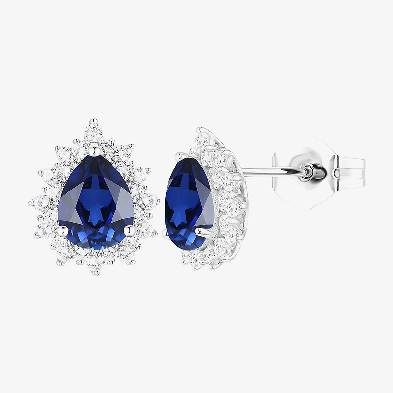 Gemstone Pear 3-pc. Pendant Necklace Set