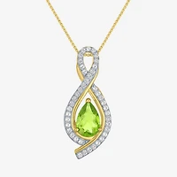 Womens Gemstone 14K Gold Over Silver 2-pc. Pear Jewelry Set