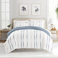 Casual Comfort Urban Vibe Pattern Oversized Reversible Duvet Cover Set