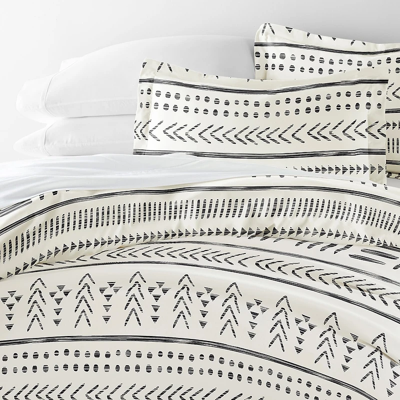 Casual Comfort Arrow Dreams Patterned Duvet Cover Set