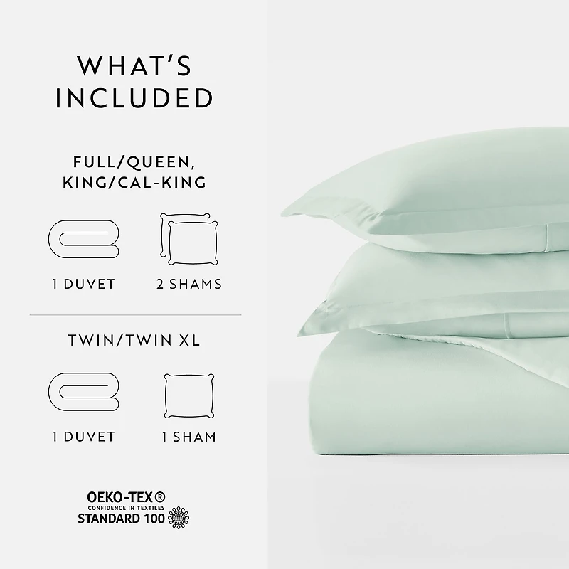 Casual Comfort Premium Ultra Soft Duvet Cover Set