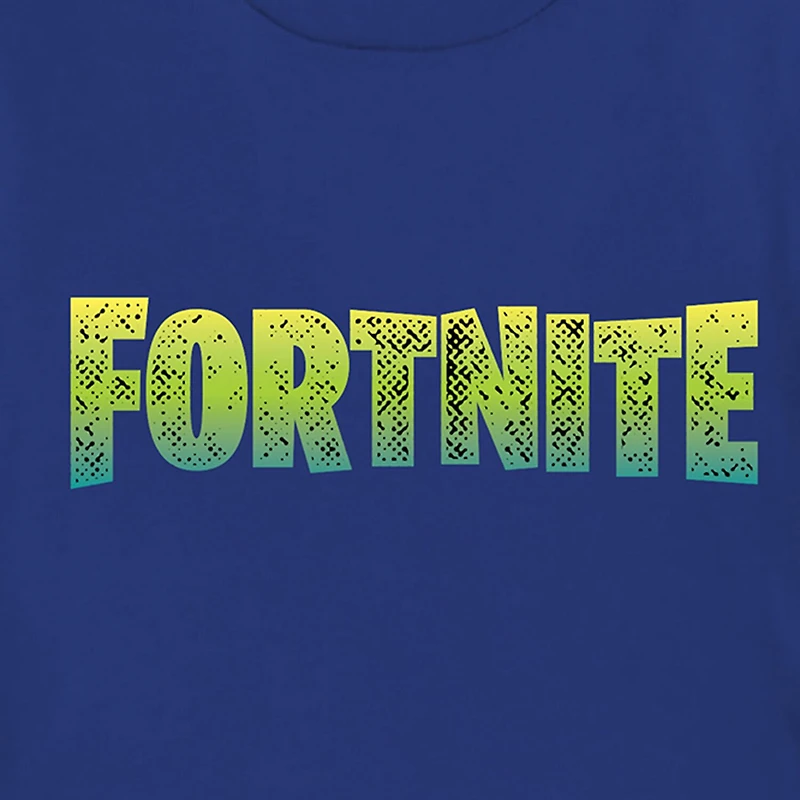 Big Kid Boys Crew Neck Short Sleeve Regular Fit Fortnite Graphic T-Shirt
