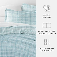 Casual Comfort Premium Ultra Soft Polka Dot Pattern Duvet Cover Set