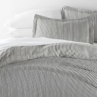 Casual Comfort Premium Ultra Soft Ribbon Pattern Duvet Cover Set