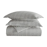 Casual Comfort Premium Ultra Soft Ribbon Pattern Duvet Cover Set