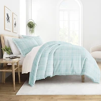 Casual Comfort™ Premium Ultra Soft Thatch Pattern Duvet Cover Set