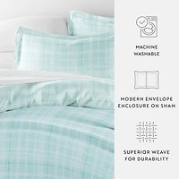 Casual Comfort™ Premium Ultra Soft Thatch Pattern Duvet Cover Set