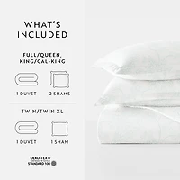 Casual Comfort™ Premium Ultra Soft Vine Pattern Duvet Cover Set