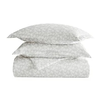 Casual Comfort Premium Ultra Soft Wheatfield Pattern Duvet Cover Set